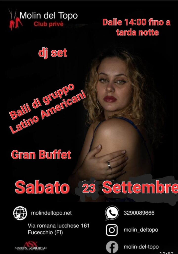 Sabato 23 settembre