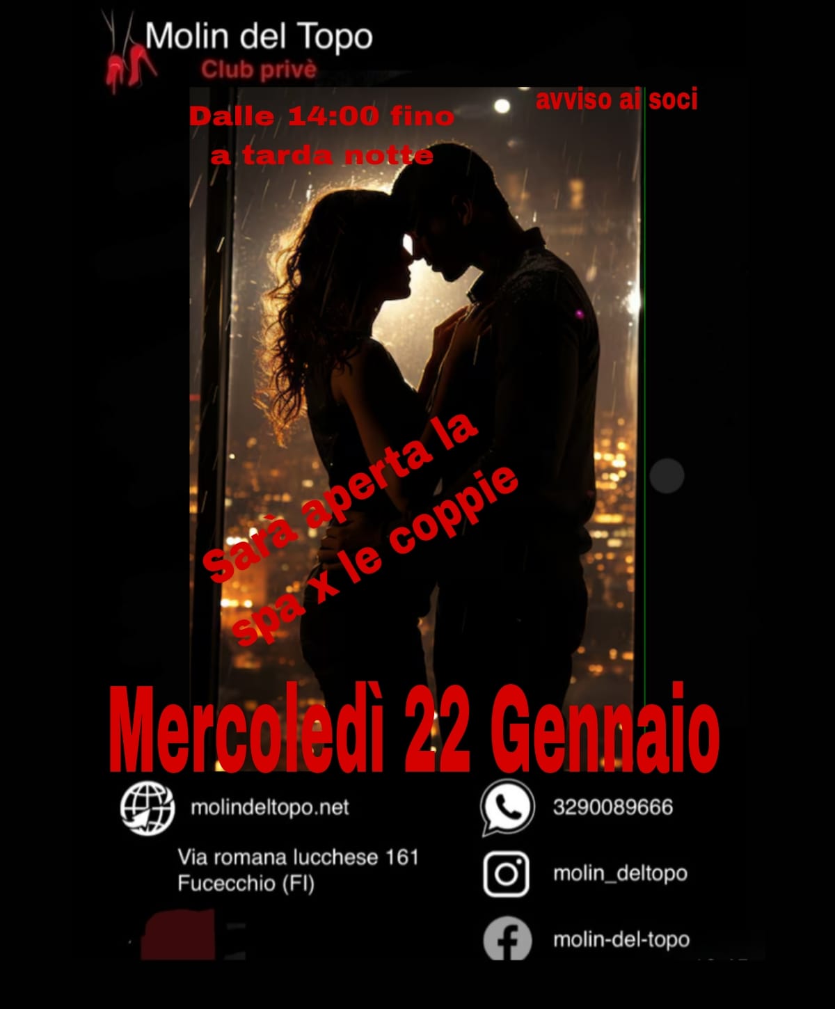 Mercoledì 22 gennaio