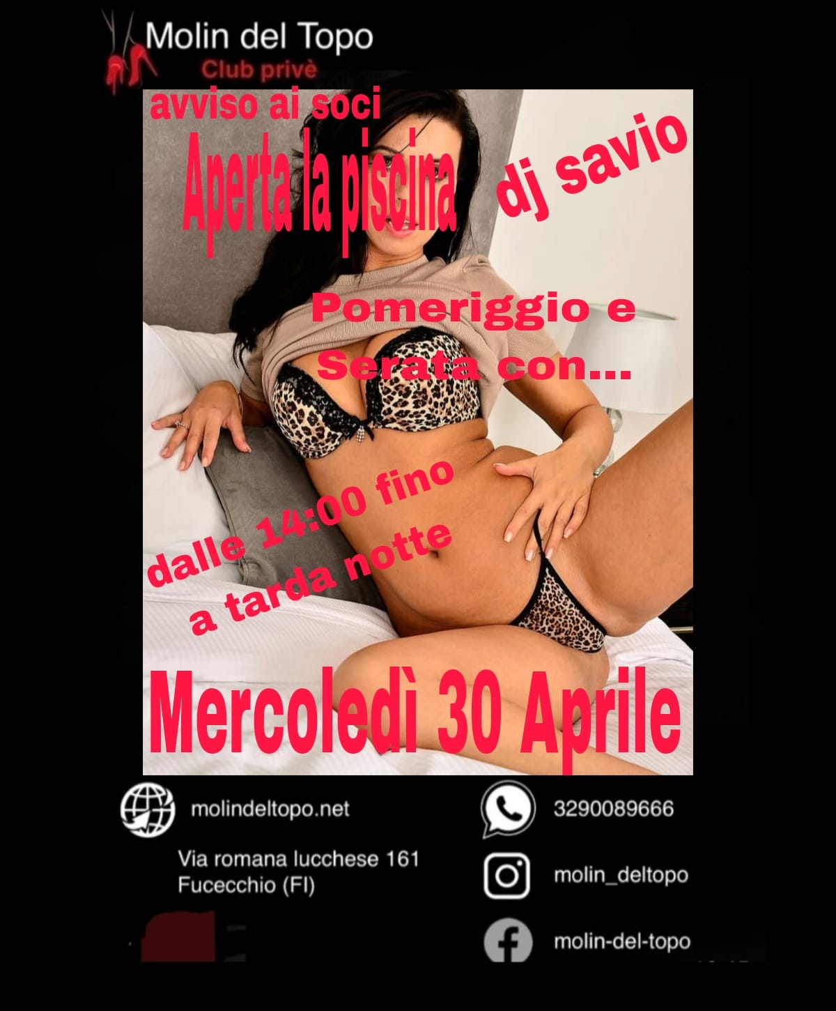 Mercoledì 30 Aprile